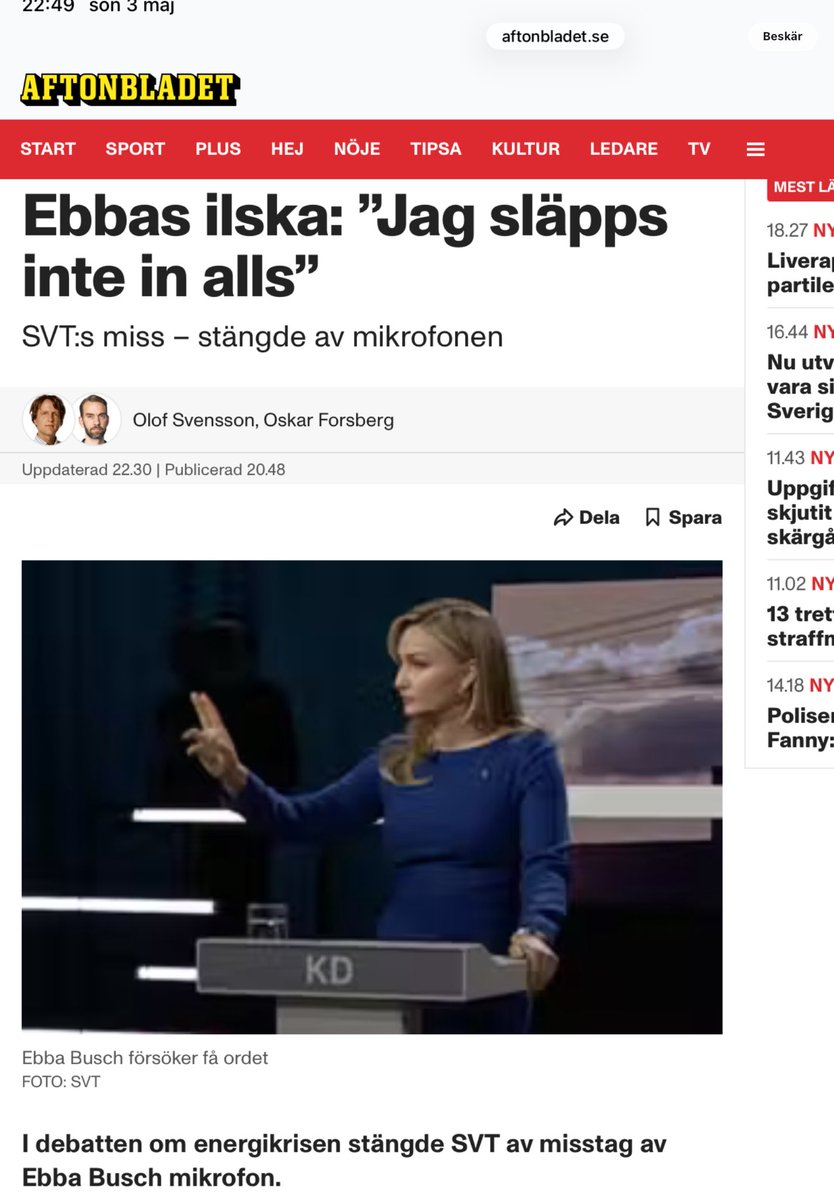 Lars Beckman tweet media