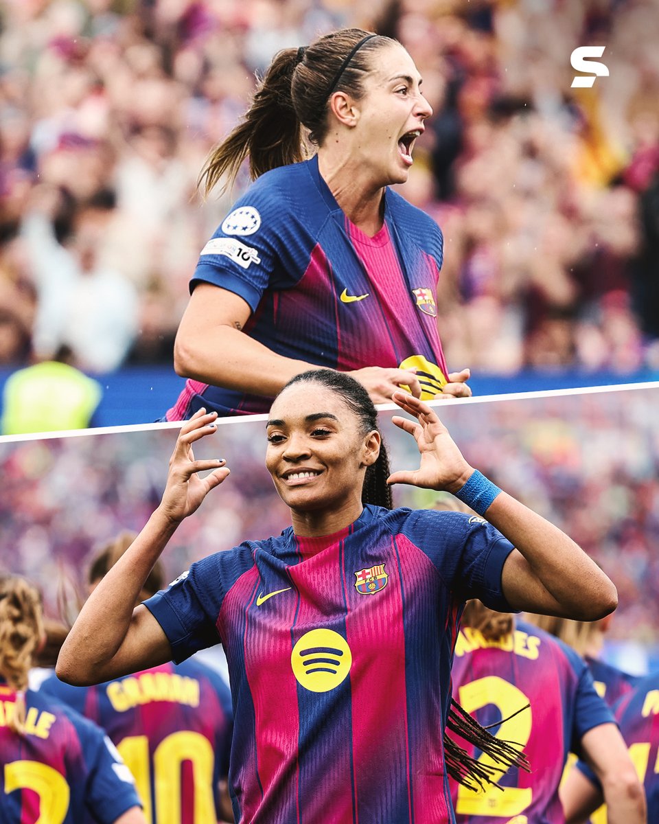 sportv's tweet image. MAIS UMA! ⚽

O time feminino do Barcelona conquistou vaga na final da Liga dos Campeões após derrotar o Bayern por 4 a 2. É a sexta final consecutiva do time!

*Contém texto alternativo

#FutebolNoSportv #Barcelona #LigaDosCampeoes #FutebolFeminino