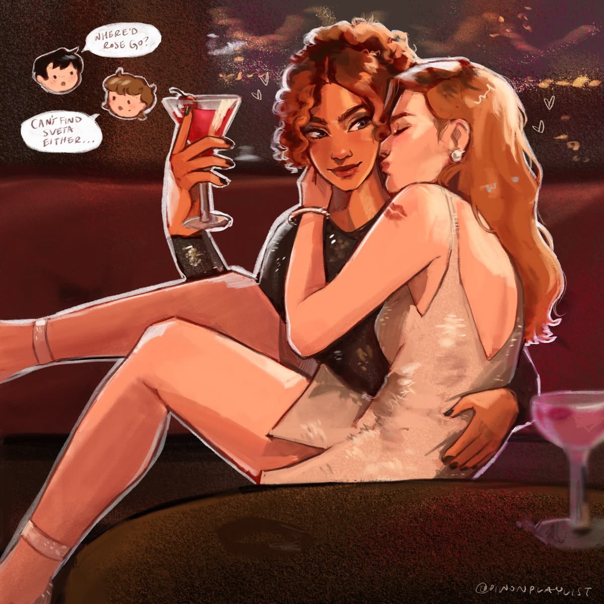 hudrznov's tweet image. rose e svetlana