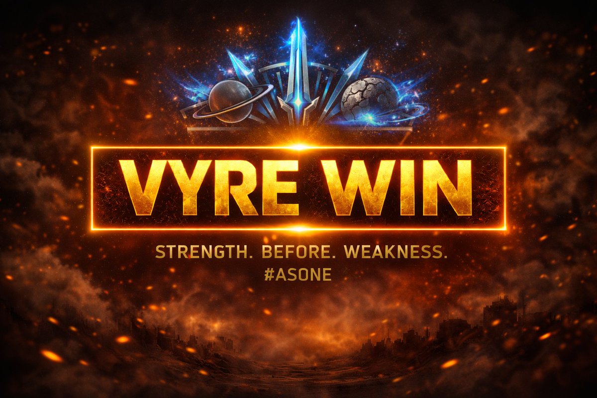 EsportsVYRE's tweet photo. 🎉 WINNERS🎉 
massive congratulations to our very own division 4 @AMeLeague team VYRE E-sports who have not only brought home the win but also taken their place as division four champions.
huge congratulations to @Korbz777 @ziyekcod @K1ngg52 @GravityIW well done.

#asone #VYRE https://t.co/TeMOtcxJdO