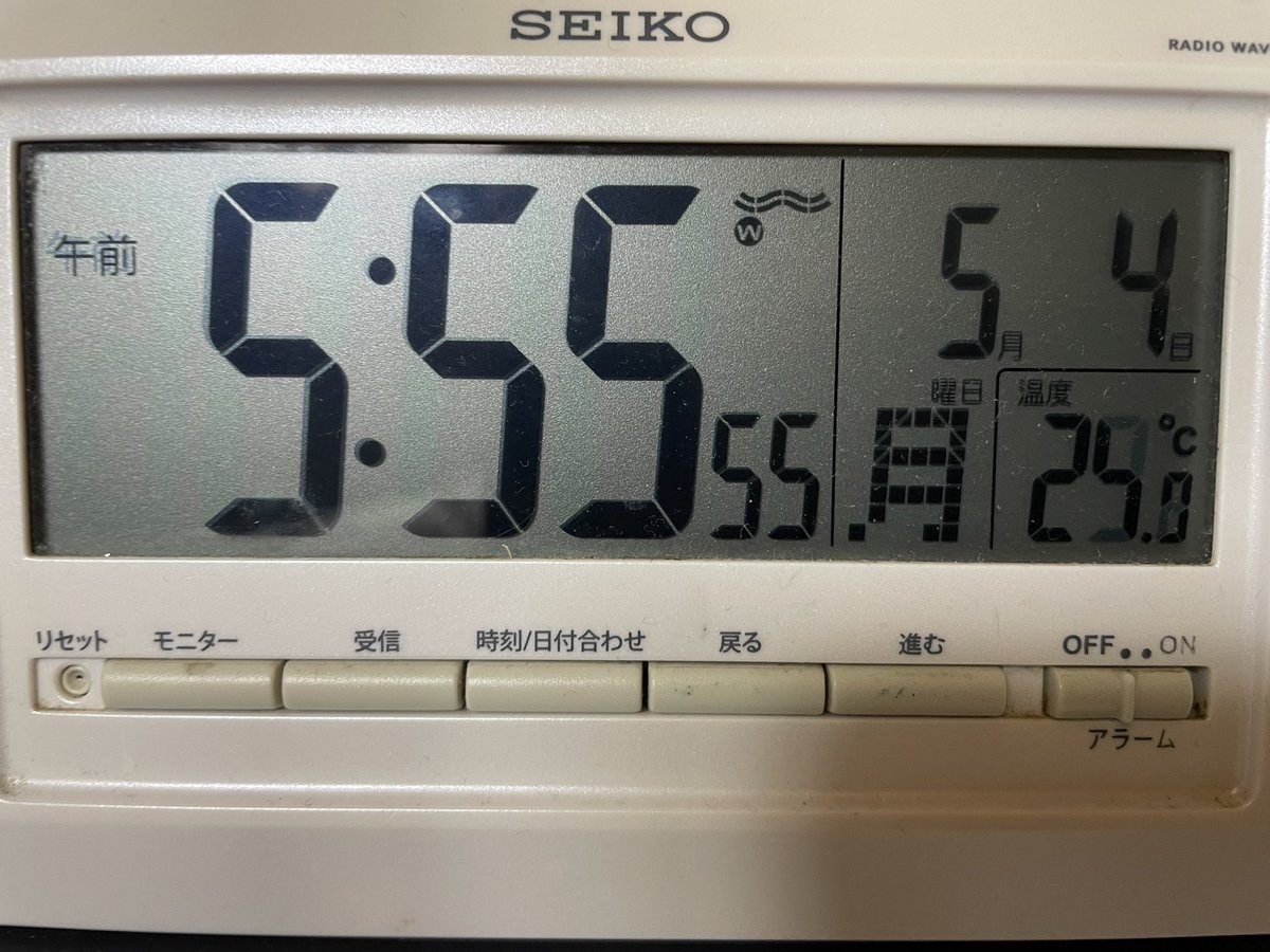 今日はボチボチします！

おはようございます^_^

#おはよう #朝活 #ゾロ目 #ナイス