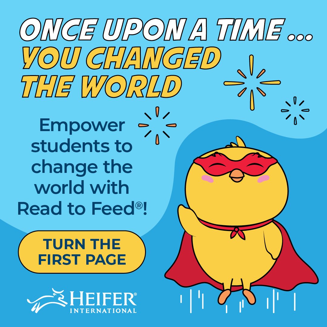 Heifer International tweet media