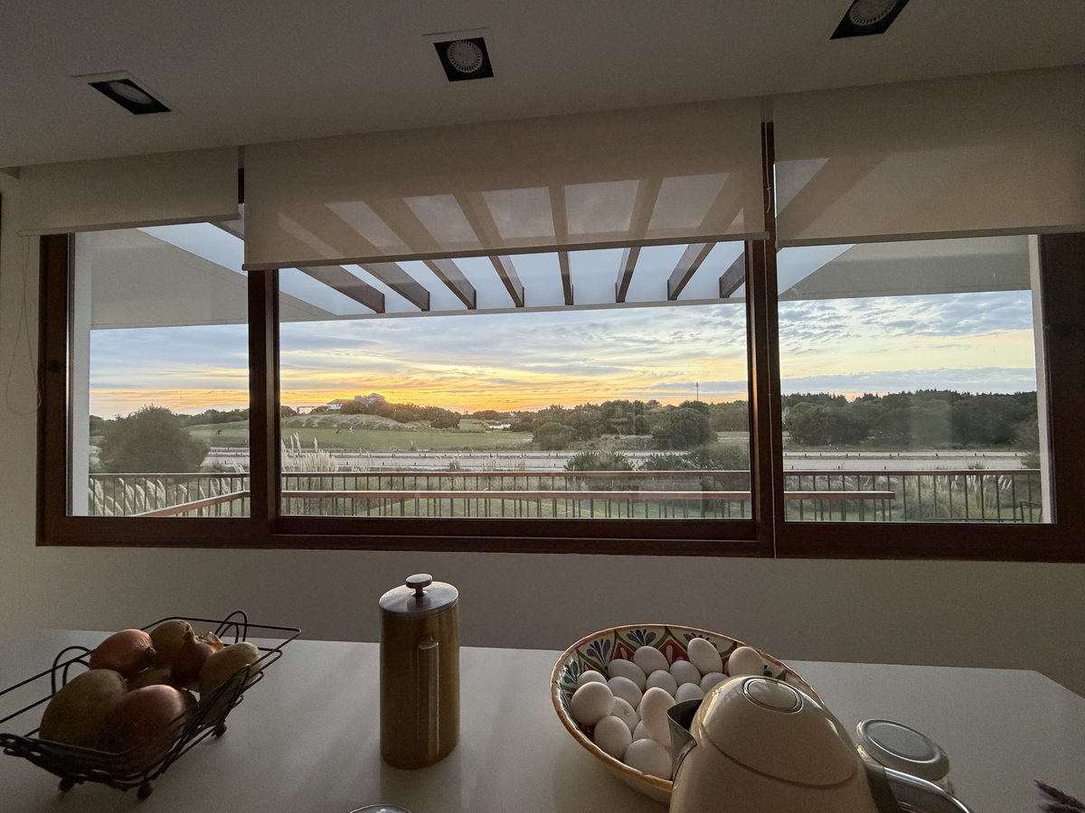 La vista desde mi cocina es un cuadro.