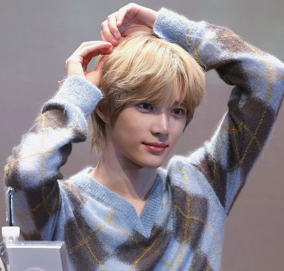 blonde beomgyu association tweet media