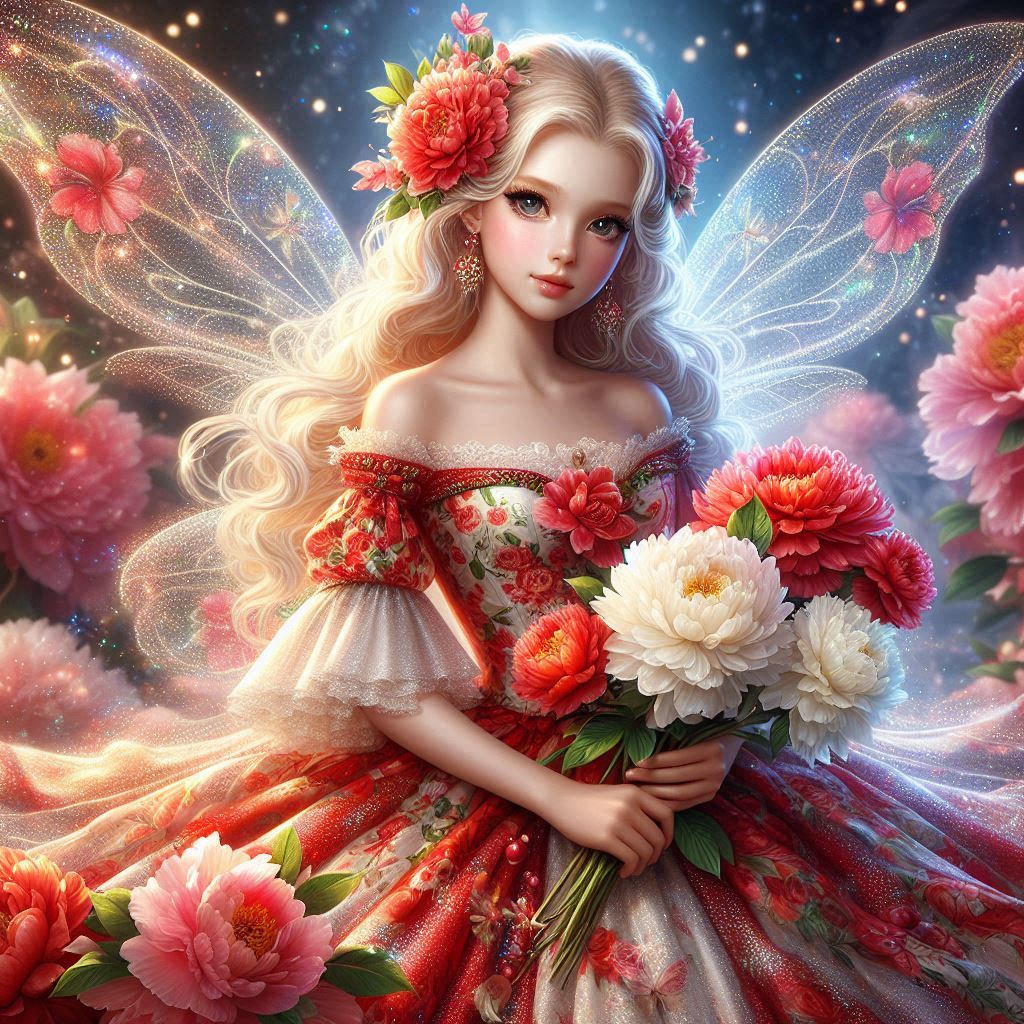 Sawa_fairyart's tweet image. #AIart #fairy #girl #doll