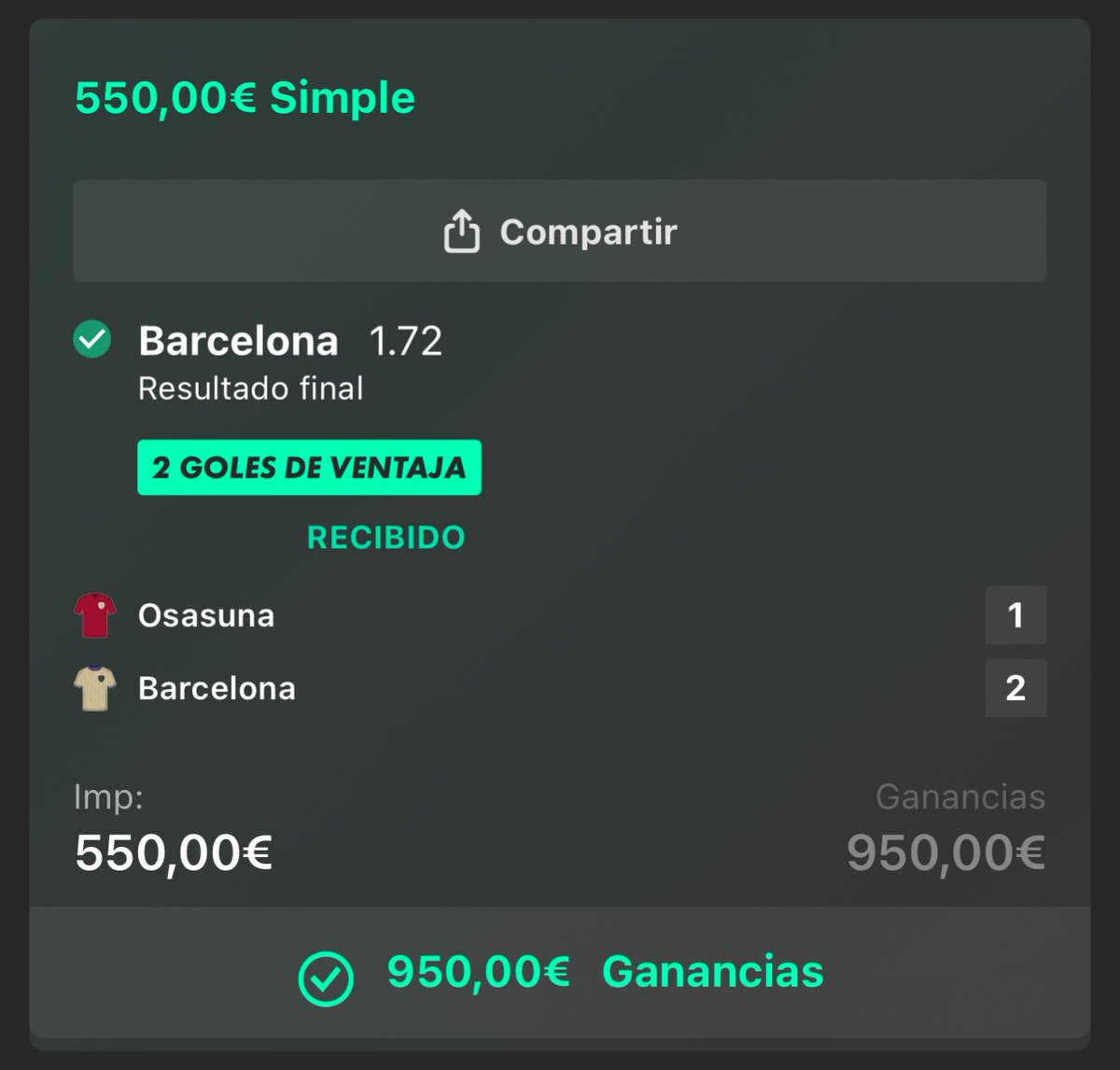 ApuestasCobrich's tweet photo. ❗️En honor a Nebot voy a sortear 30 euretes 💰

Gracias a los haters no para de ganar dinero y quiero dar las gracias a todos sorteando 30€. Haters, tambien participáis 😁

❤️Sorteo 30€ entre los que deis Like y me sigáis 👇 https://t.co/xIvi6Lxie3