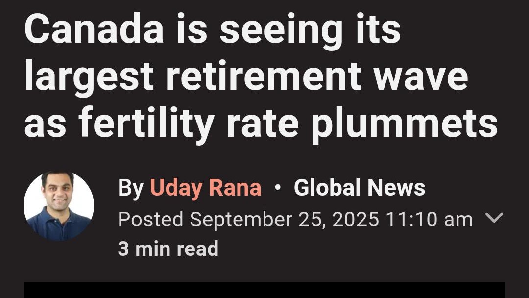 canadanews19's tweet image. Western don't want kids.

no offense, but its UNLIKELY Peter's kids, will even have a family of their own.

Peter's mortgage is paid off. He has connections to land another job.

Why should local taxpayers pay him 2 salaries? #onpoli #cdnpoli #bcpoli