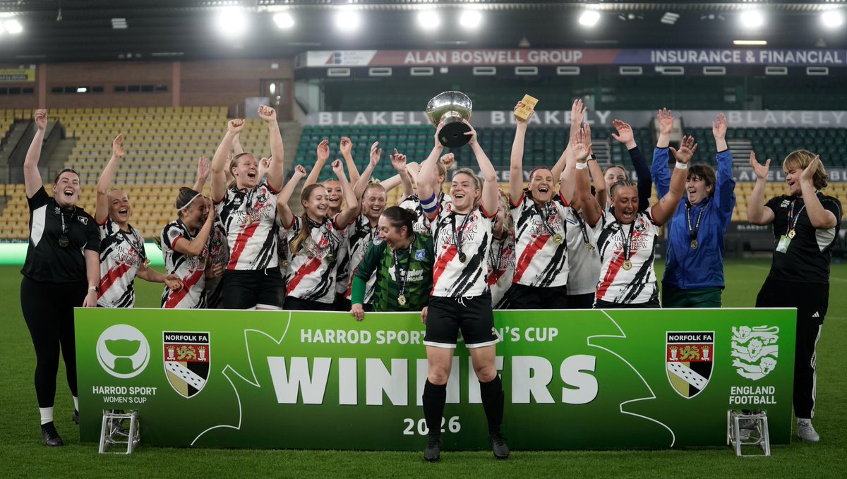 Norfolk FA County Cups tweet media