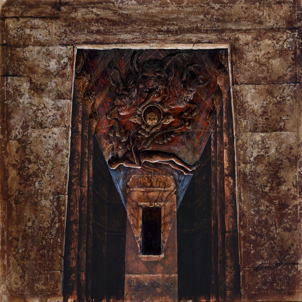 Igor_Javutich's tweet image. 🇧🇷 Ain Sof Aur - Theos Vel Samael (2026) #BlackMetal #blackenedDeathMetal #listened