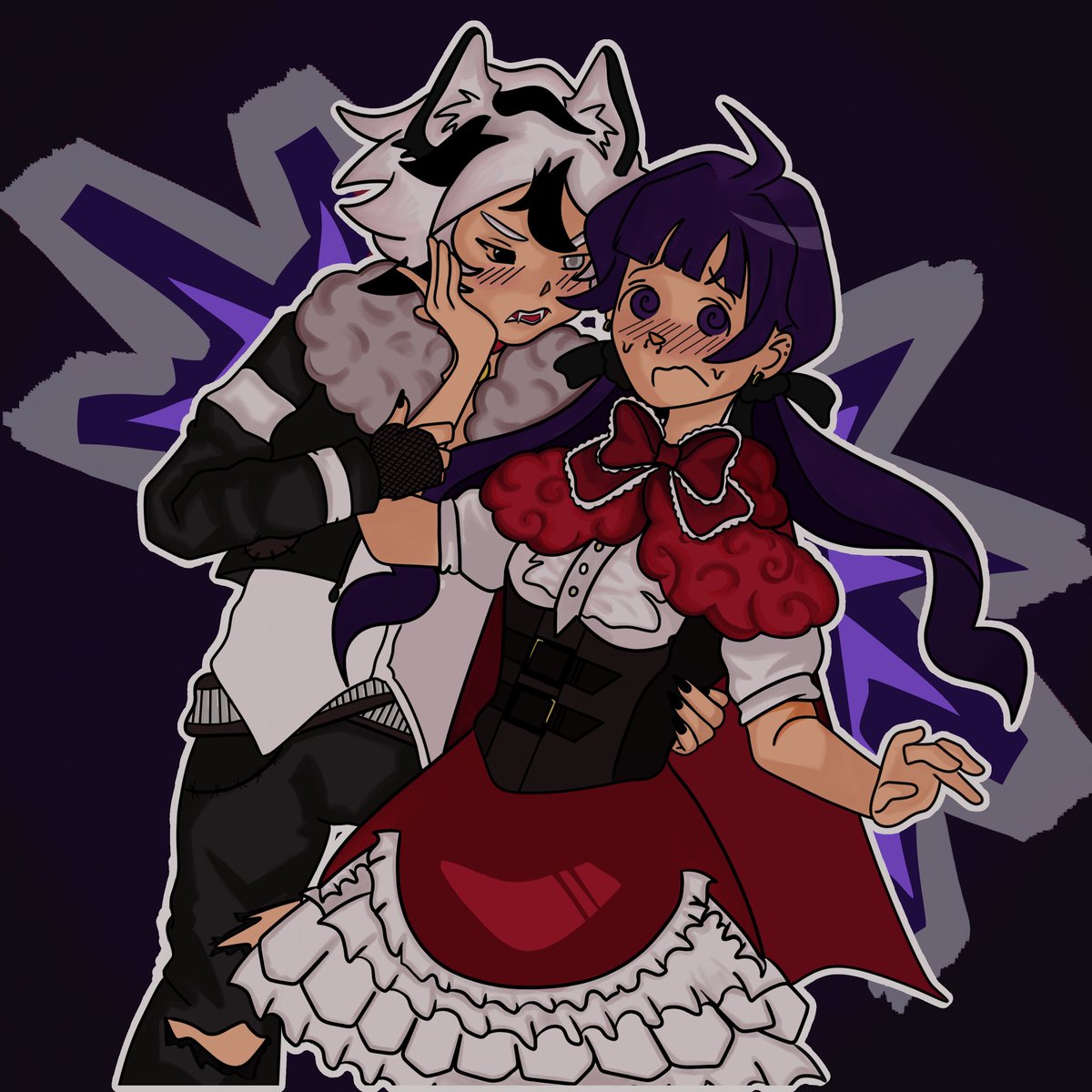 SLEEPYV4MPIRE's tweet image. Commission I made for @/horangdie! 
#commissionsopen #comisionesabiertas