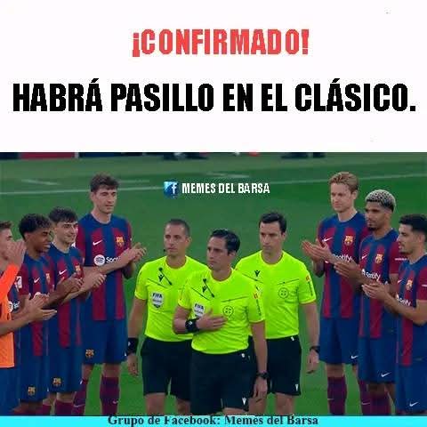 Ale CORRUPTOS, que os haga el pasillo vuestra PM... 🤣🤣🤣
Supongo que no se haría, pero con la MOMIA que tenemos de presidente, mejor así...
Ese es el pasillo que os deberían de hacer, para eso pagáis... 🤣🤣🤣