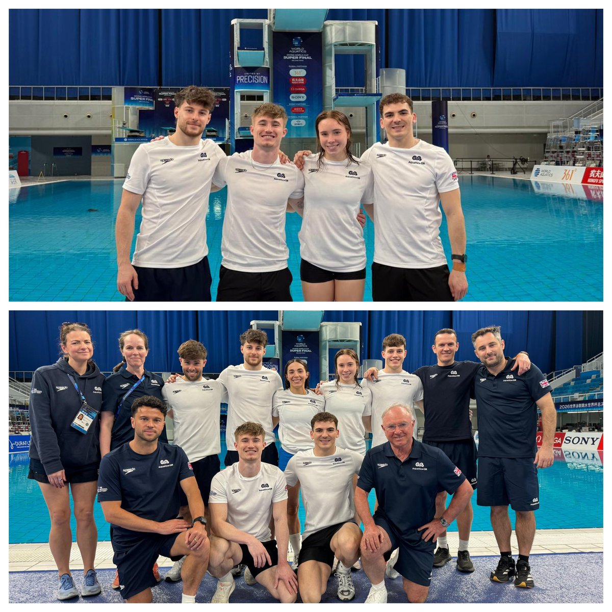 SheffieldDiving's tweet photo. Diving World Cup Super Final - Beijing 🇨🇳

🥉🥉🥉World Bronze medals for Jack, Anthony and Yasmin in the 3 metre synchronised events and 8th individually for Ross at the 2️⃣0️⃣2️⃣6️⃣ Diving World Cup Super Final 💦

@aquatics_gb @EveryoneActive @WorldAquatics @asanortheast https://t.co/oOQCUmi6hW