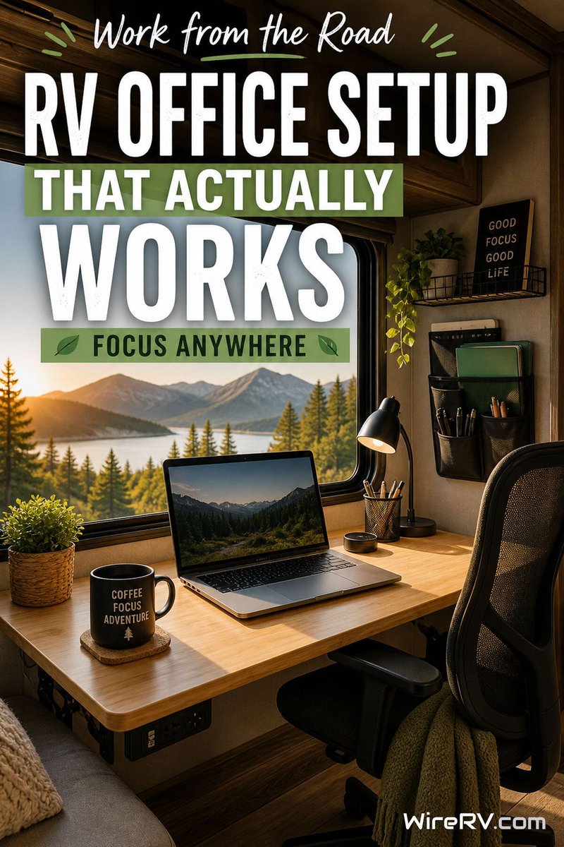 WireRV's tweet image. Work from anywhere doesn’t have to feel chaotic

A simple RV office setup can make all the difference 👇
wirerv.com/rv-office-setu…

#RVLife #RemoteWork #RVOffice #DigitalNomad #RVSetup