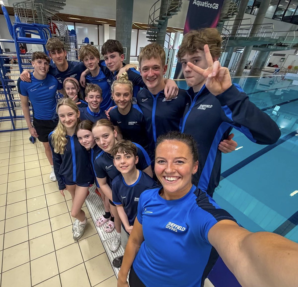 SheffieldDiving's tweet photo. 2026 Aquatics GB Next Gen Diving Championships ✔️

13 divers | 4 days of competition | 15 medals 🥇🥈🥉

A number of personal best performances, valuable lessons to take forward and lots of fantastic memories made! https://t.co/gpLLZNr9cD