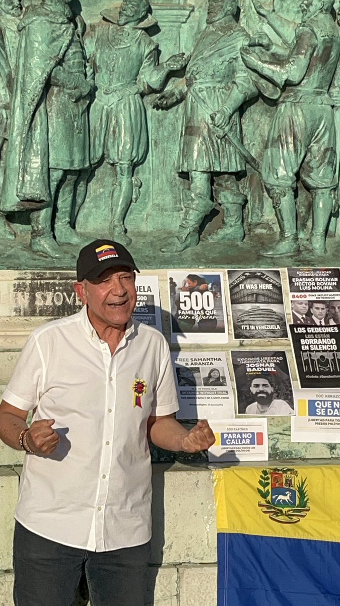 ventehu's tweet image. Desde Budapest Hungría pedimos la Libertad para todos los presos políticos. #VenezuelaLibre #LibertadParaLosPresosPoliticos