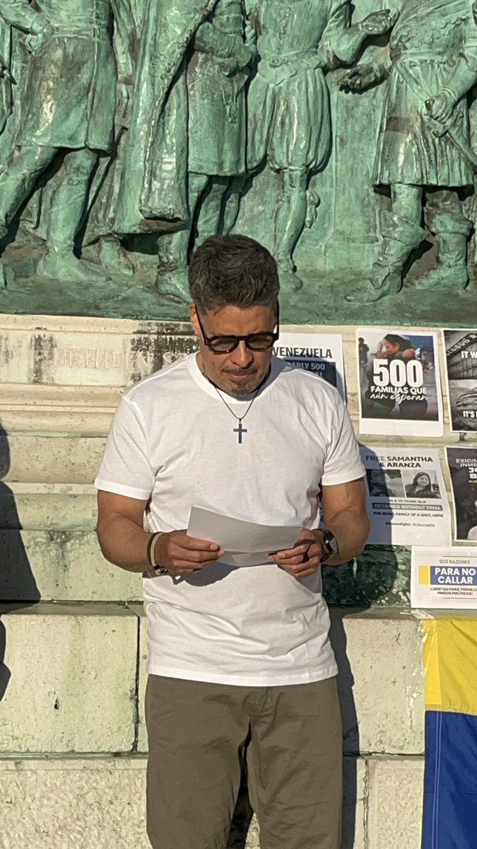ventehu's tweet image. Desde Budapest Hungría pedimos la Libertad para todos los presos políticos. #VenezuelaLibre #LibertadParaLosPresosPoliticos