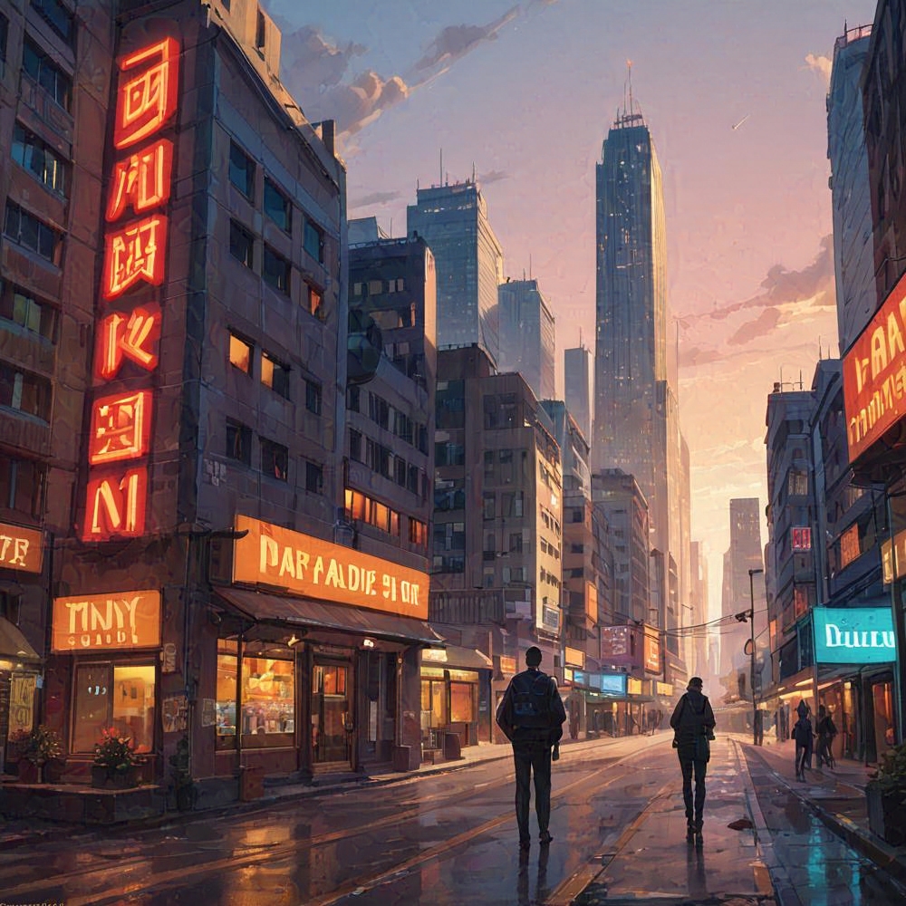 ShayDKong's tweet image. #landscape #city #dusk
