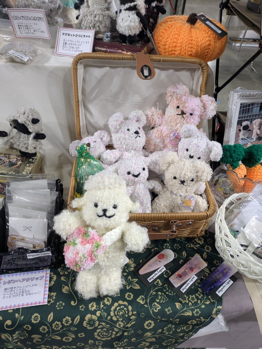 #サッポロモノヴィレッジ ご来場ありがとうございました！
久々の対面イベントできんちょでしたが、イベント諸先輩方にお会いできて感謝カンゲキ雨嵐✨ありがとうございます🙇‍♀️SNSで繋がるご縁にも感謝です🙏
今回結構ショップカードを持って行って下さり、sns頑張らなあかんと！と思いました☺️