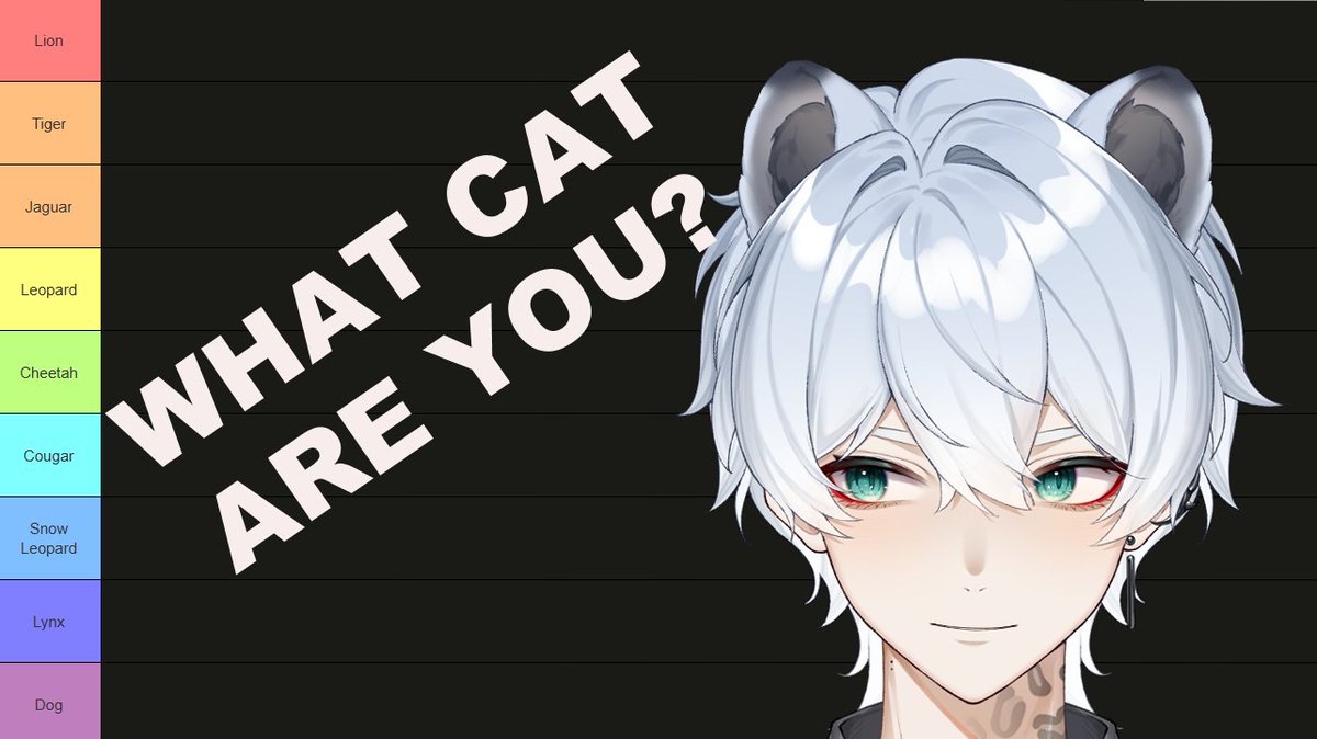 Syein || Male Snow Leopard VTuber tweet media