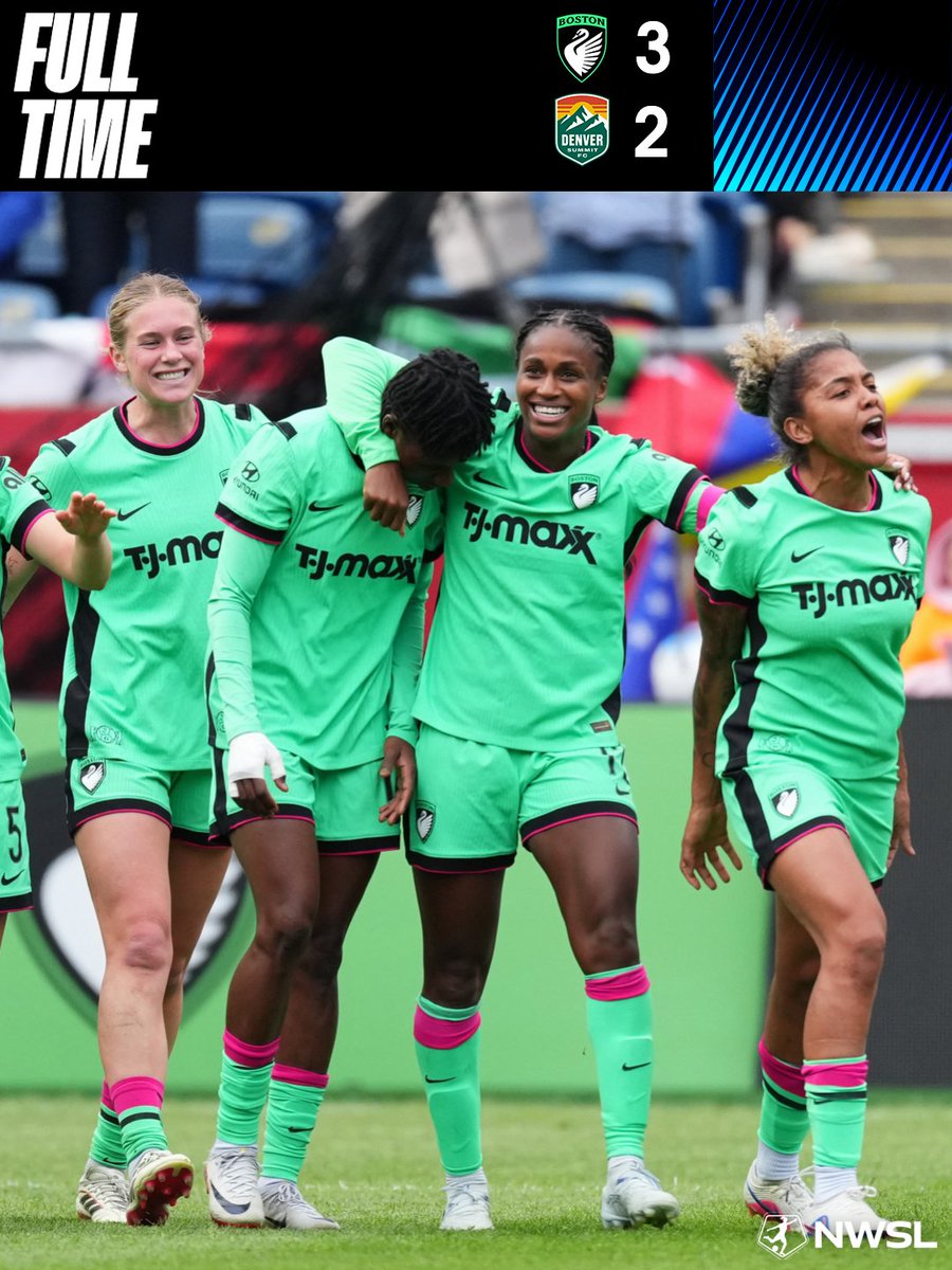 NWSL's tweet photo. BOSTON LEGACY'S FIRST WIN IN CLUB HISTORY 👏 https://t.co/a3Qu6Qboz8