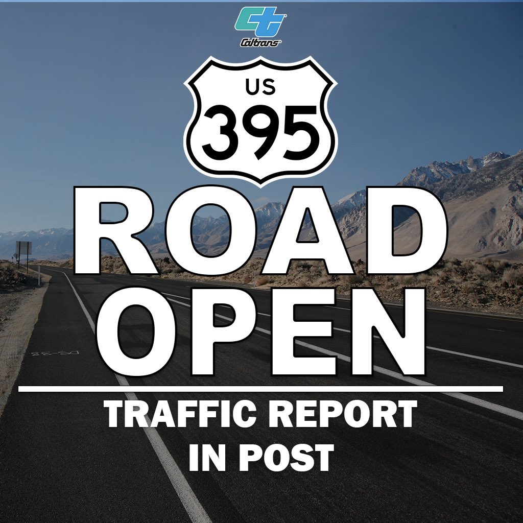 Caltrans District 9 tweet media
