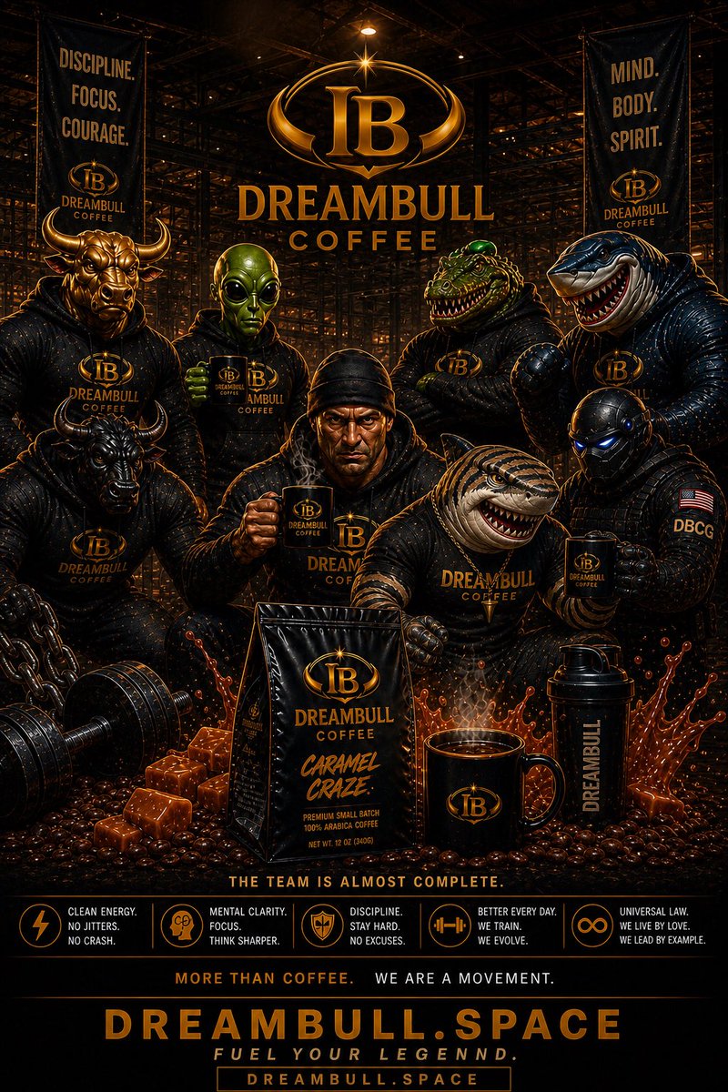 FleuretMatt's tweet image. They didn’t wake a brand…
they woke a team.

And the team is almost complete. ⚡

#Dreambull #NoBullJustFuel #BuiltDifferent

Tap the link in bio → dreambull.space