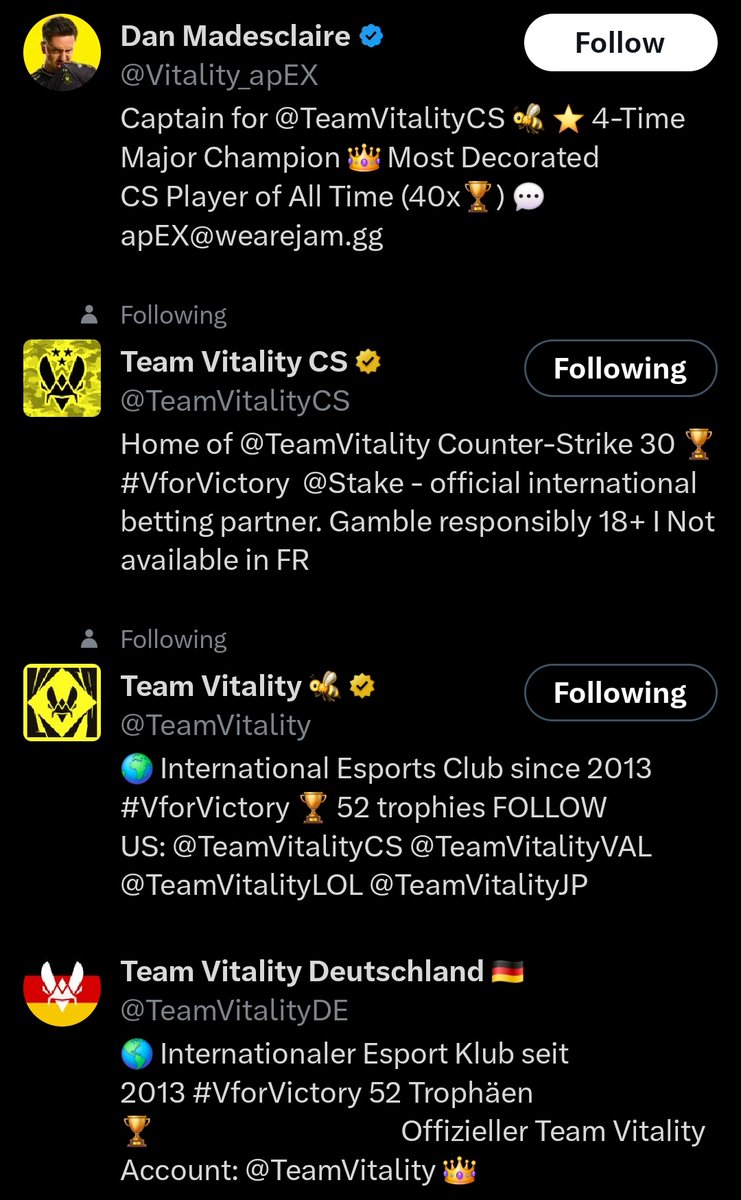 Team Vitality Deutschland 🇩🇪 tweet media