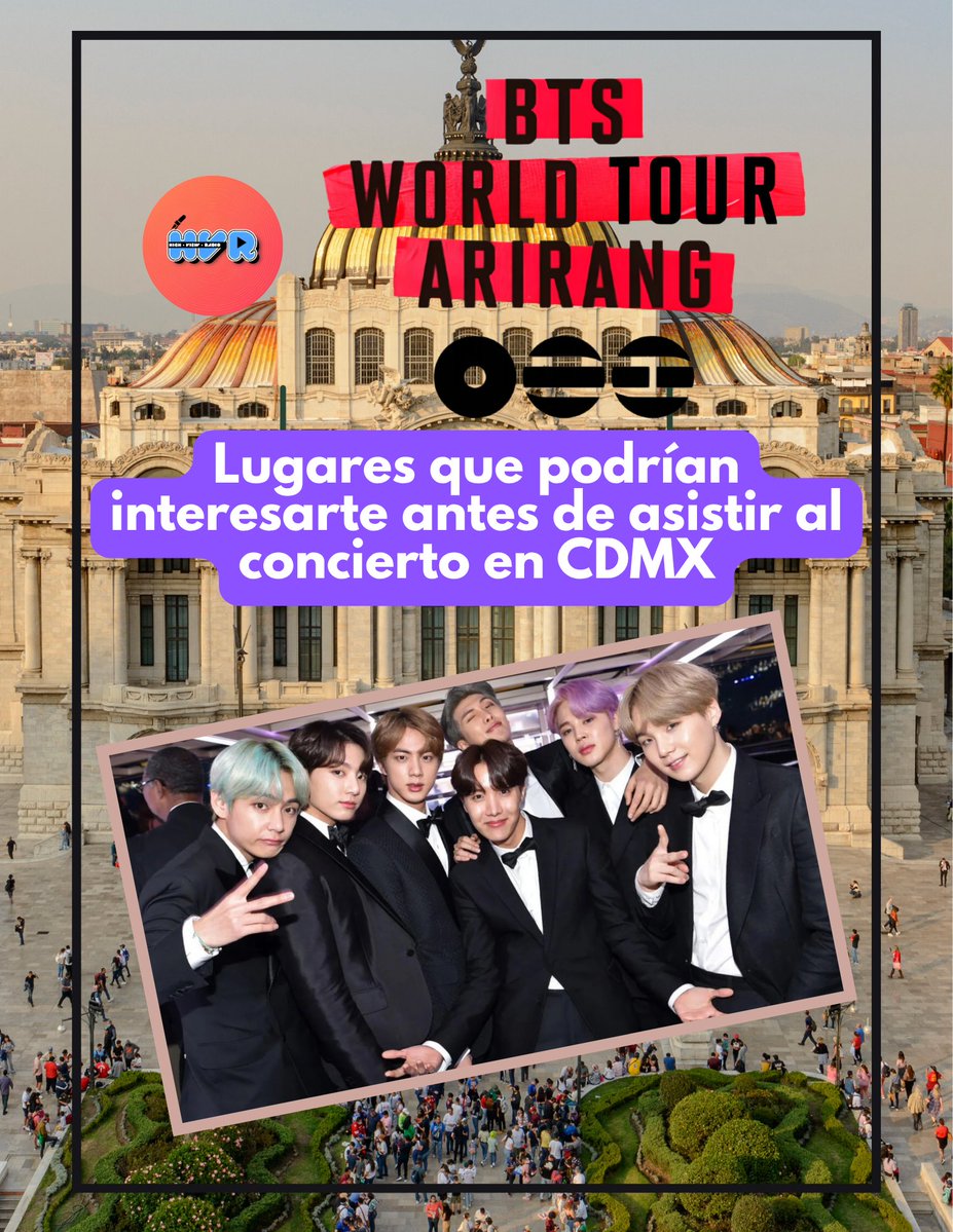 Highviewradio_'s tweet image. ¡ARMY! LOS CONCIERTOS DE BTS YA ESTAN MUY CERCA, SIN EMBARGO, EN LOS ALREDEDORES DEL ESTADIO GNP SEGUROS, PODRAS ENCONTRAR DISTINTOS LUGARES PARA CONOCER, COMER Y PASAR MOMENTOS ANTES DEL GRAN EVENTO. ✨💜🇲🇽

#BTS #army #Arirang #BTS_ARIRANG #ArirangWorldTour #mexico #CDMX