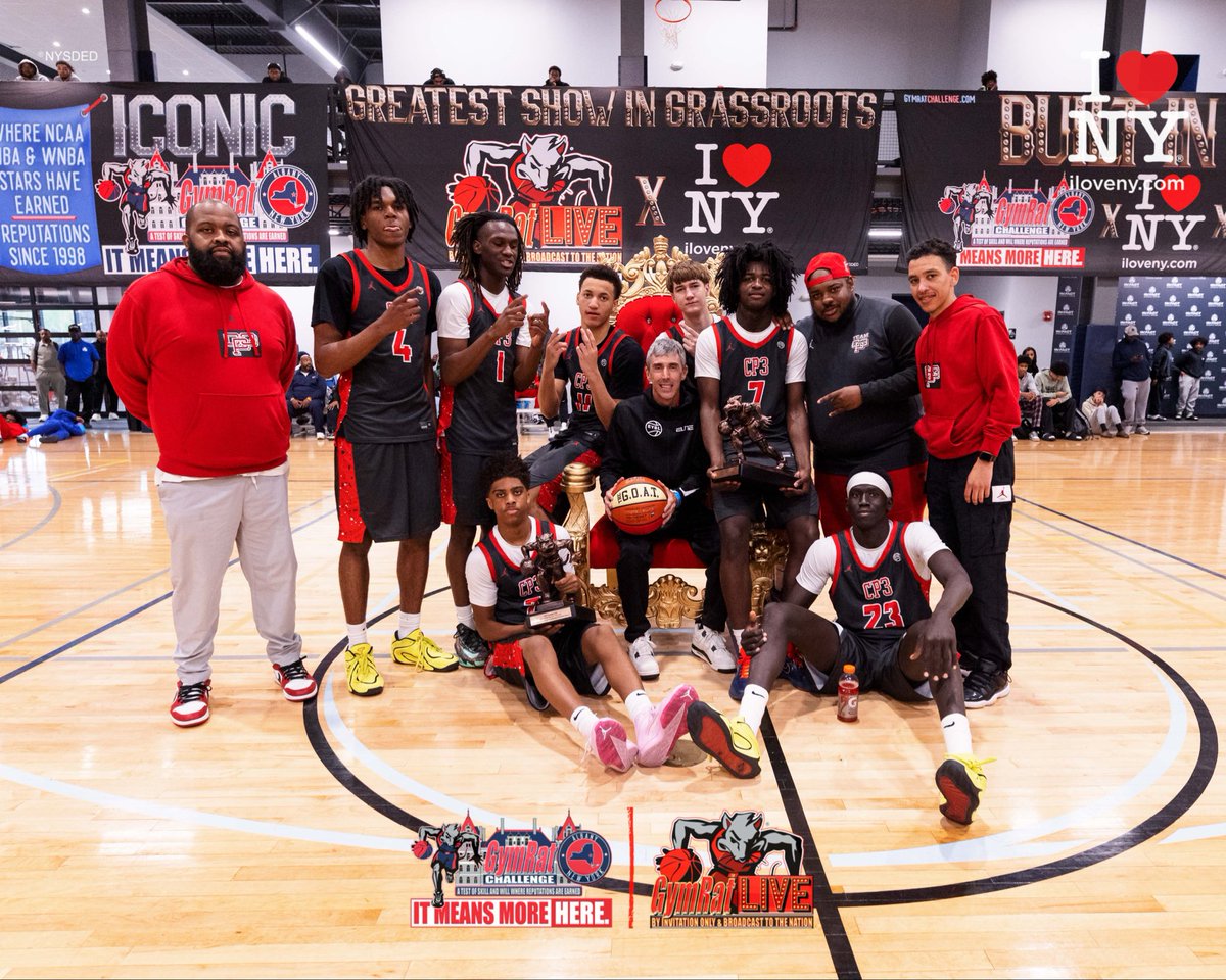 GymRatCHALLENGE's tweet photo. 16U CHAMPS 🏆 @CP3EYBL https://t.co/o9Dua2KMEC