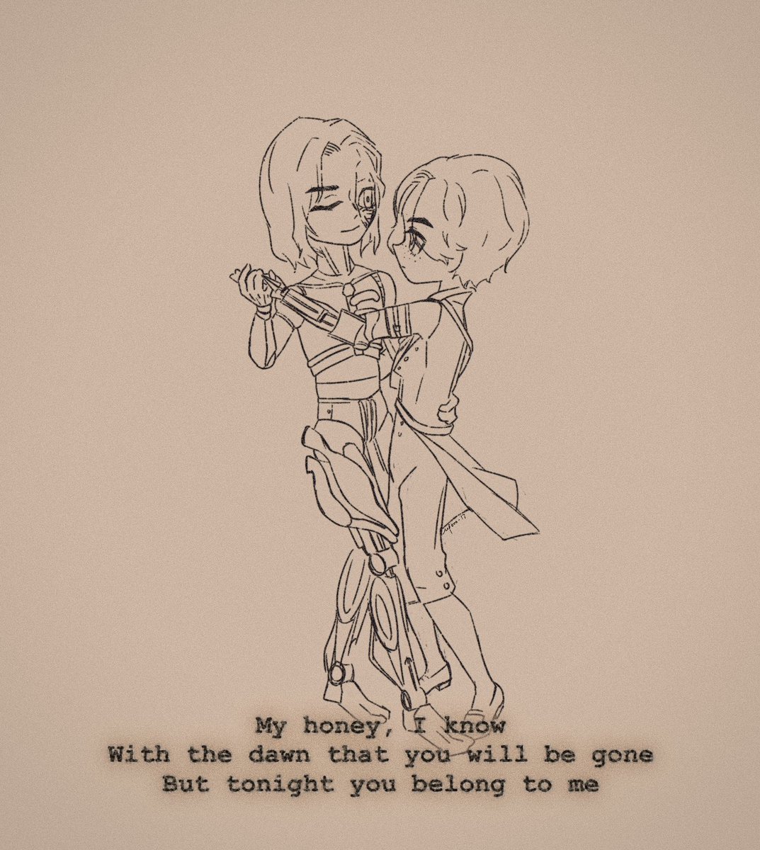MF600_17's tweet photo. #promeo #carmeo
BGM： Tonight You Belong to Me

ss書いてるけど絵にする方が早いね
この曲めっちゃ超無敵🕯️🪵似合う(個人的に)ので是非是非... https://t.co/MHOtejq8cv