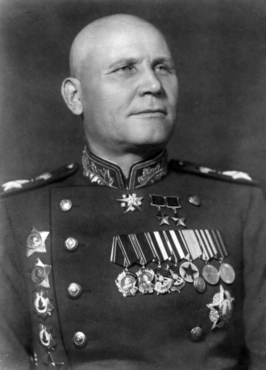 aleksthgrt's tweet photo. Nazi Germans feared Marshal Ivan Konev so much that Nazi soldiers in Czechoslovakia preferred abandoning their positions and being branded traitors to dying or being captured fighting against Konev.

- US General Mark Wayne Clark https://t.co/Zj65IuCa6f