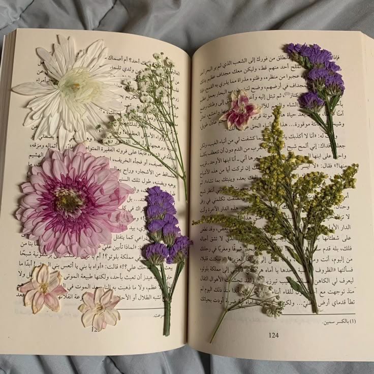 pressed flowers