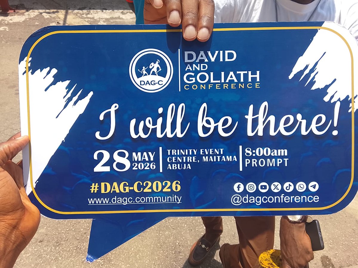Dagconference's tweet photo. Not every giant in your life needs more stress, more overthinking, or more panic…

Sometimes it just needs:
✔ Small but intentional action
✔ Confidence (even if your voice is shaking)
✔ And a little bit of “I’ve handled worse before” energy

Register: https://t.co/Ey7DKQRVBx https://t.co/Vk7kzxyXPx
