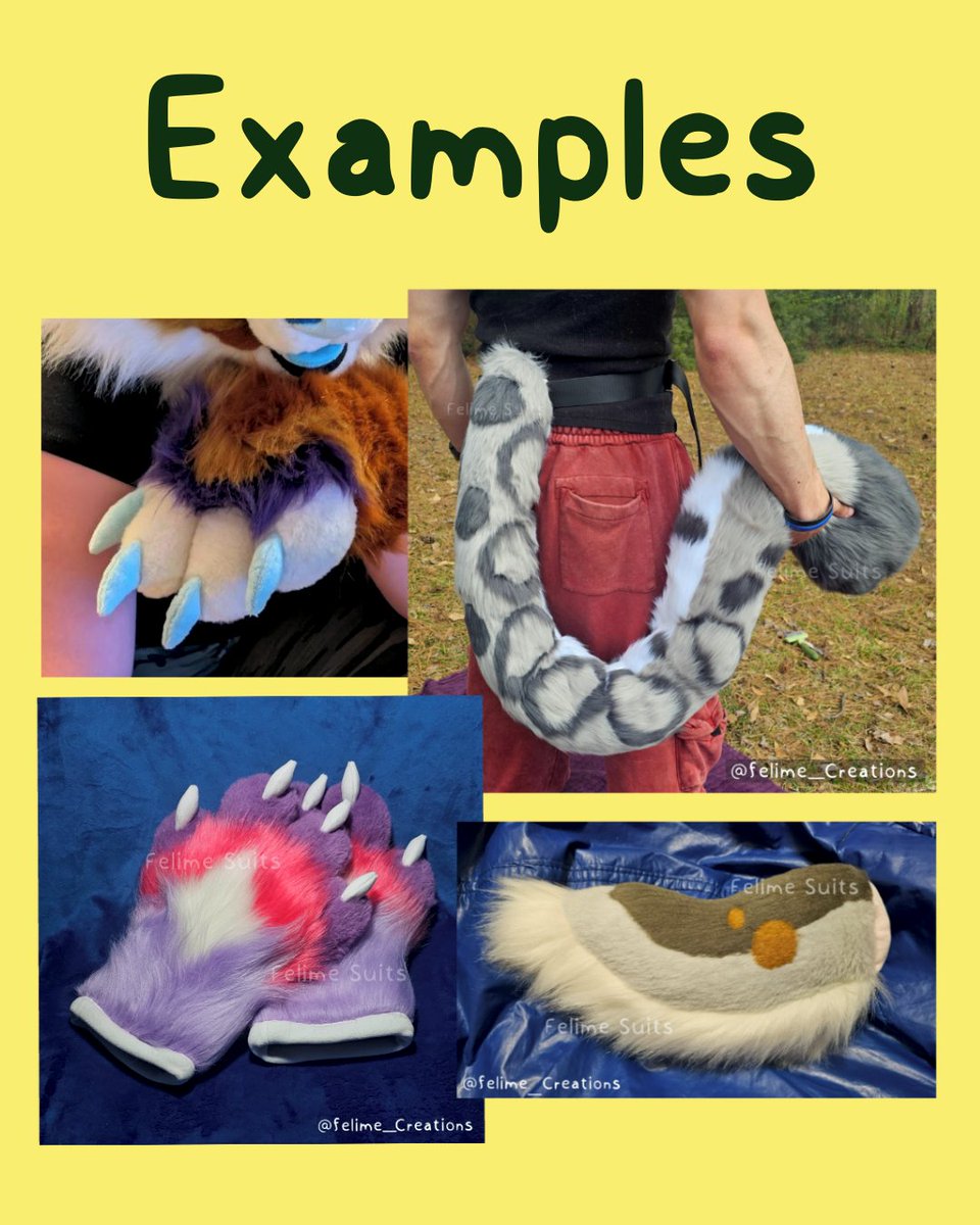 FelimeCreations's tweet photo. I’m opening my ONE slot on my queue for a fursuit commission! 

📩 Free Quotes
💲 Payment Plans Accepted

My Carrd for more of my pricing and my TOS: https://t.co/tojWmcZExn

Send a PM for a quote  💬

It’s Sublime, It’s Felime.

#fursuit #fursuitmaker #fursuitcommissioms https://t.co/pCrAIAuumx