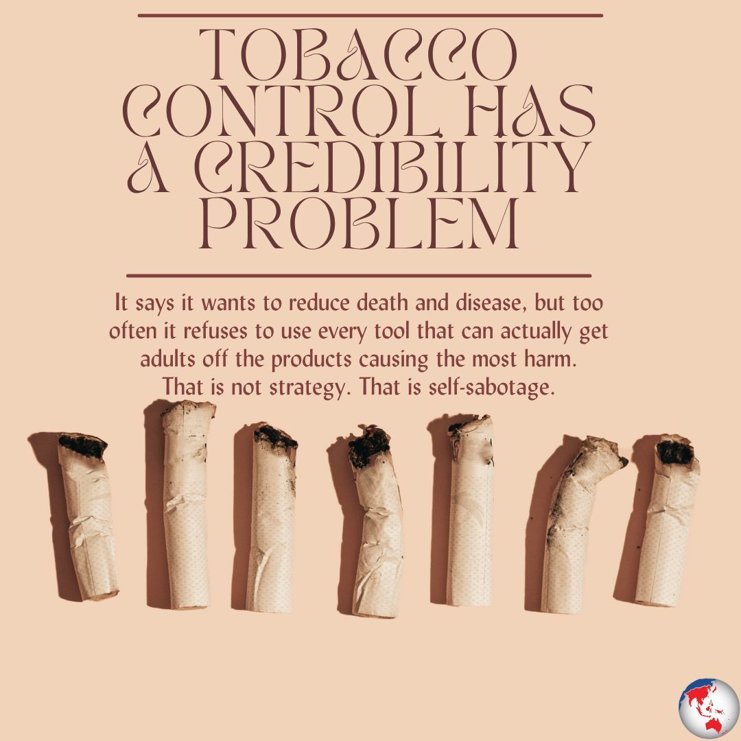 caphraorg's tweet image. Tobacco control has a credibility problem.
It says it wants to reduce death and disease, but too often it refuses to use every tool that can actually get adults off the products causing the most harm.
#Integrity #PublicHealth #THR caphraorg.net/wp-content/pdf…