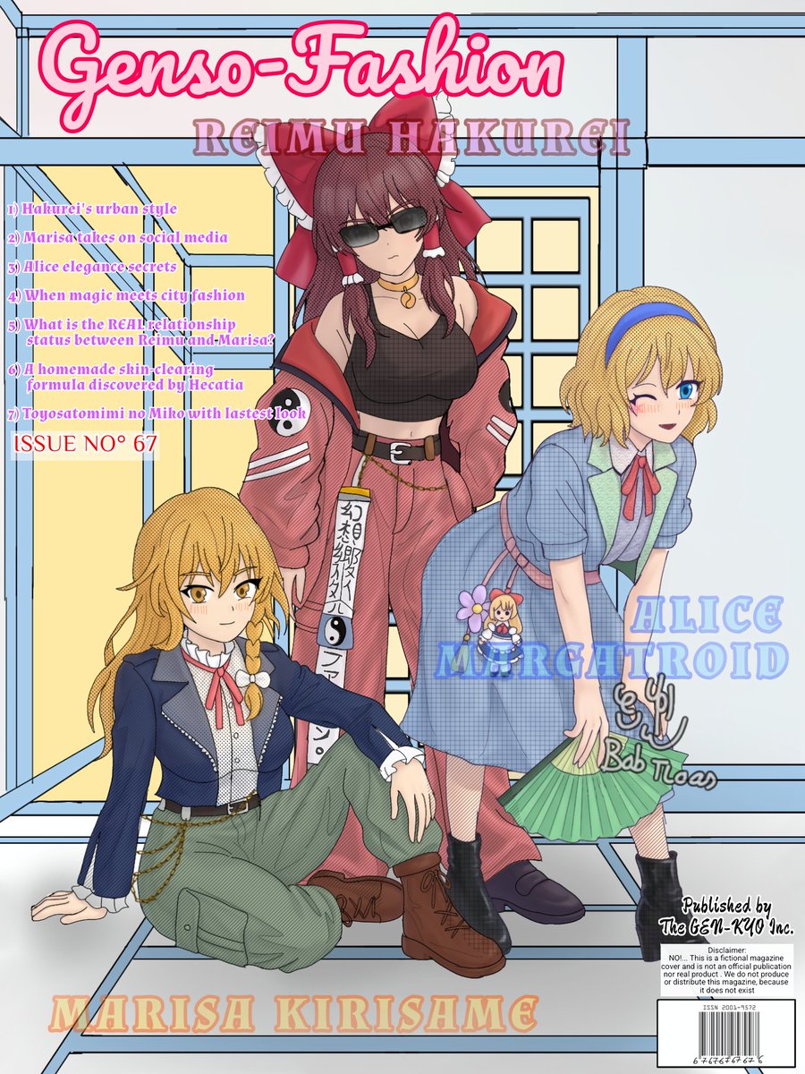 New issue of Genso-Fashion is out!!!
