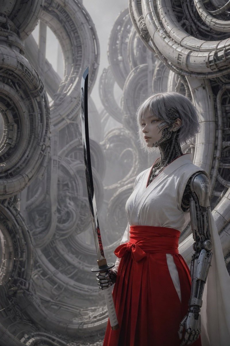 pzvyqf's tweet image. 私が守るもの、

それは、この世界。

私が戦うもの、

それは‥

#赤巫女の世界 #scifiart #conceptart