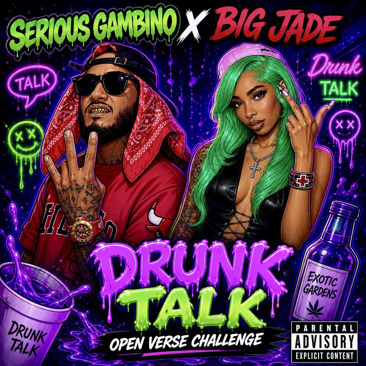 SolidAhhSerious's tweet image. Just know if we don’t Win Tomorrow Ima Request to still upload my version since y’all Loved it so much! 🖤🤎 I think @_bigjade  Love Me too so we might be good 😉 🫶🏽 Thanx for the support and more Open Verse Challenges to come‼️ #fyp #explore #viral #drunktalkopenversechallenge