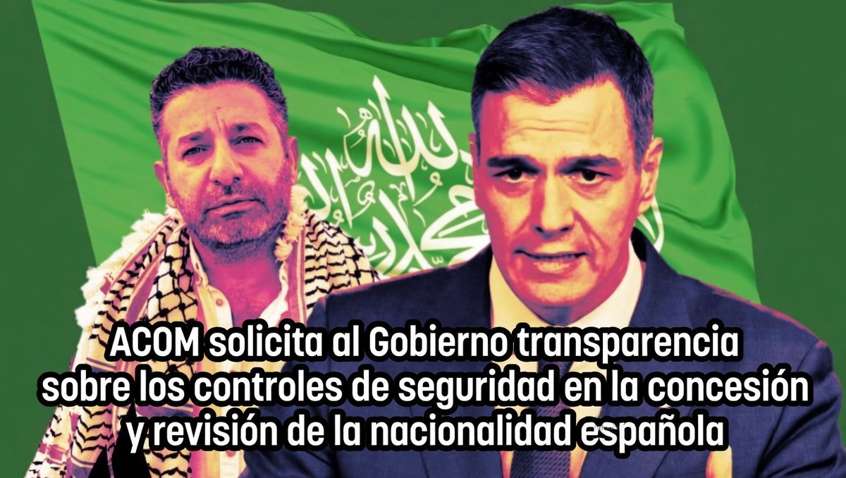 Acción y Comunicación sobre Oriente Medio - ACOM tweet media