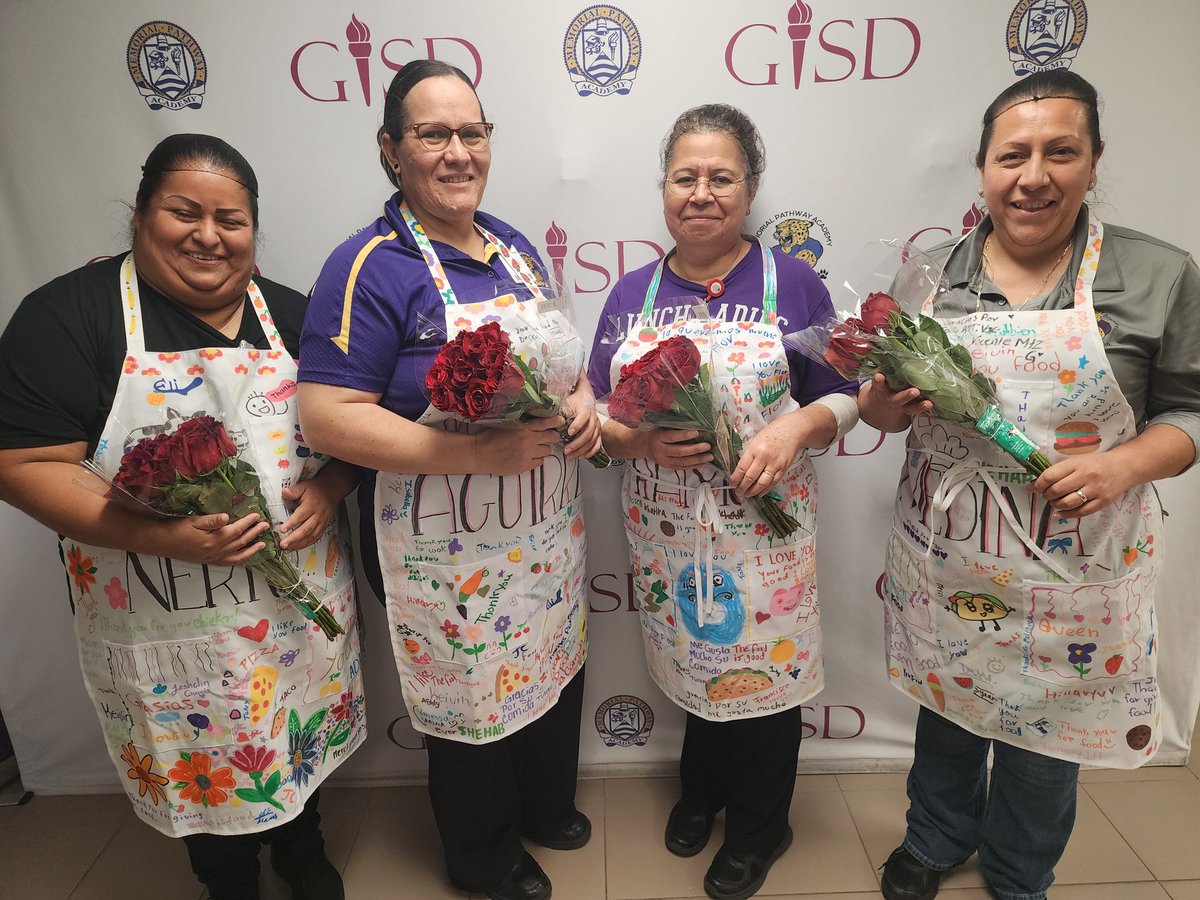 MPA_GOJAGUARS's tweet image. #MPAJAGS
sending hugs and a BIG High 5 to our cafeteria team members on
National Cafeteria Worker Day
Muchas Gracias 
Johanna
Patty
Rosita
Maria
#STRONGERTOGETHER #GOALSETTER #SHARPENYOURAXE