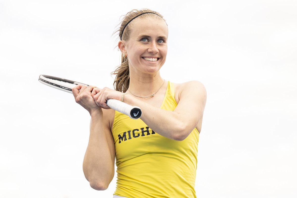 Michigan Women's Tennis tweet media