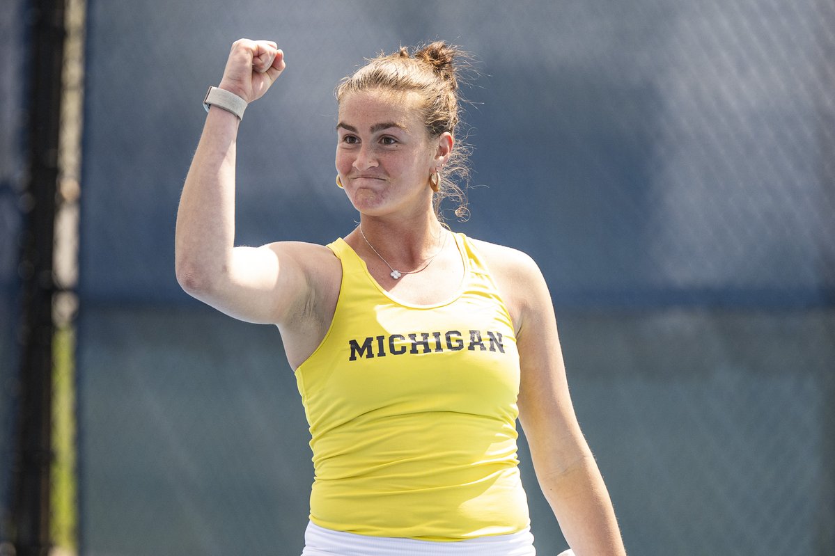 Michigan Women's Tennis tweet media