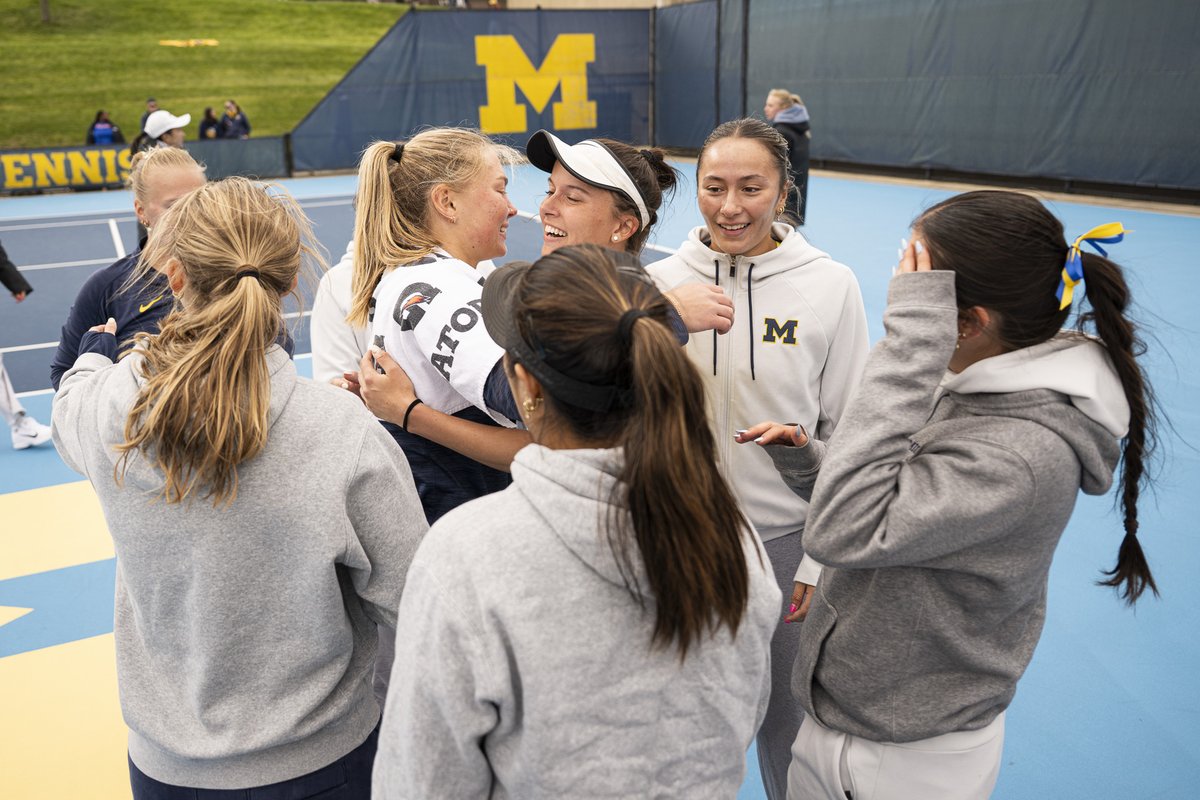 Michigan Women's Tennis tweet media