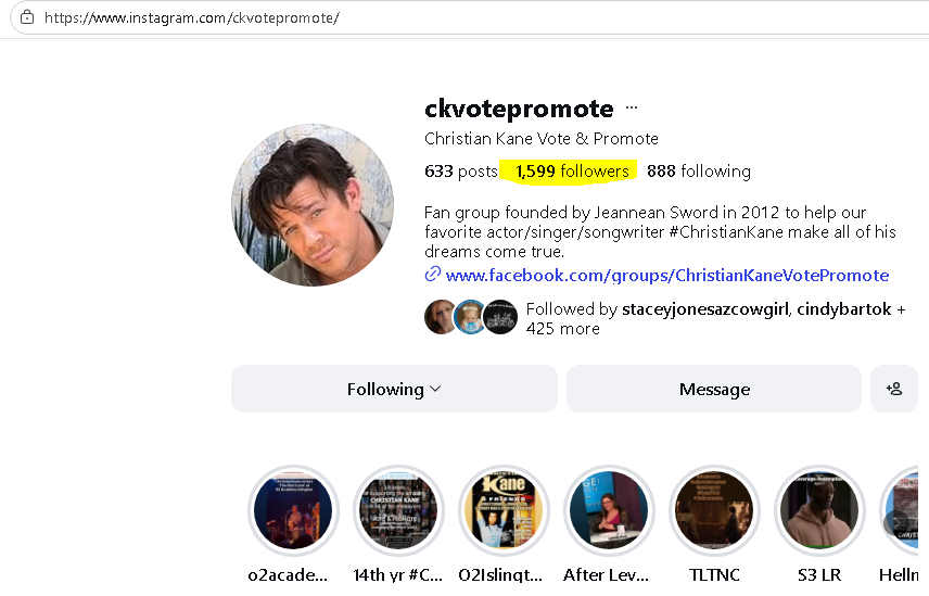 CKVotePromote's tweet image. Woot!! Woot 
@ckvotepromote 🐺on @instagram is almost at #1600 
#followers  and we feel like #celebrating
🎉🎉🎉🎉🎉🎉🎉
Same ID as here!
@ChristianKane01 - #Kaniacs 
#leverage #leverageredemption #thelibrarians 
#angeltheseries #almostparadise #thelibrariansthenextchapter