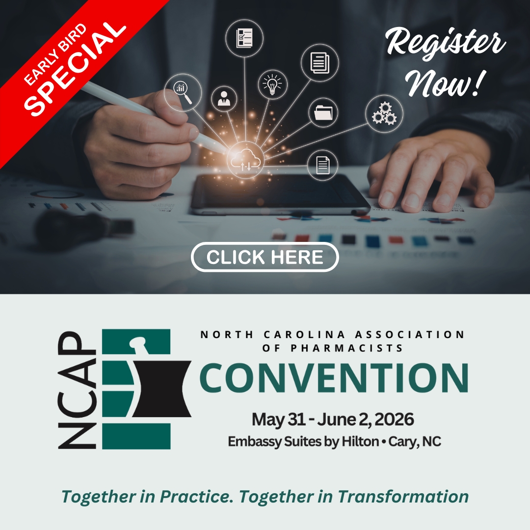 NC Association of Pharmacists tweet media