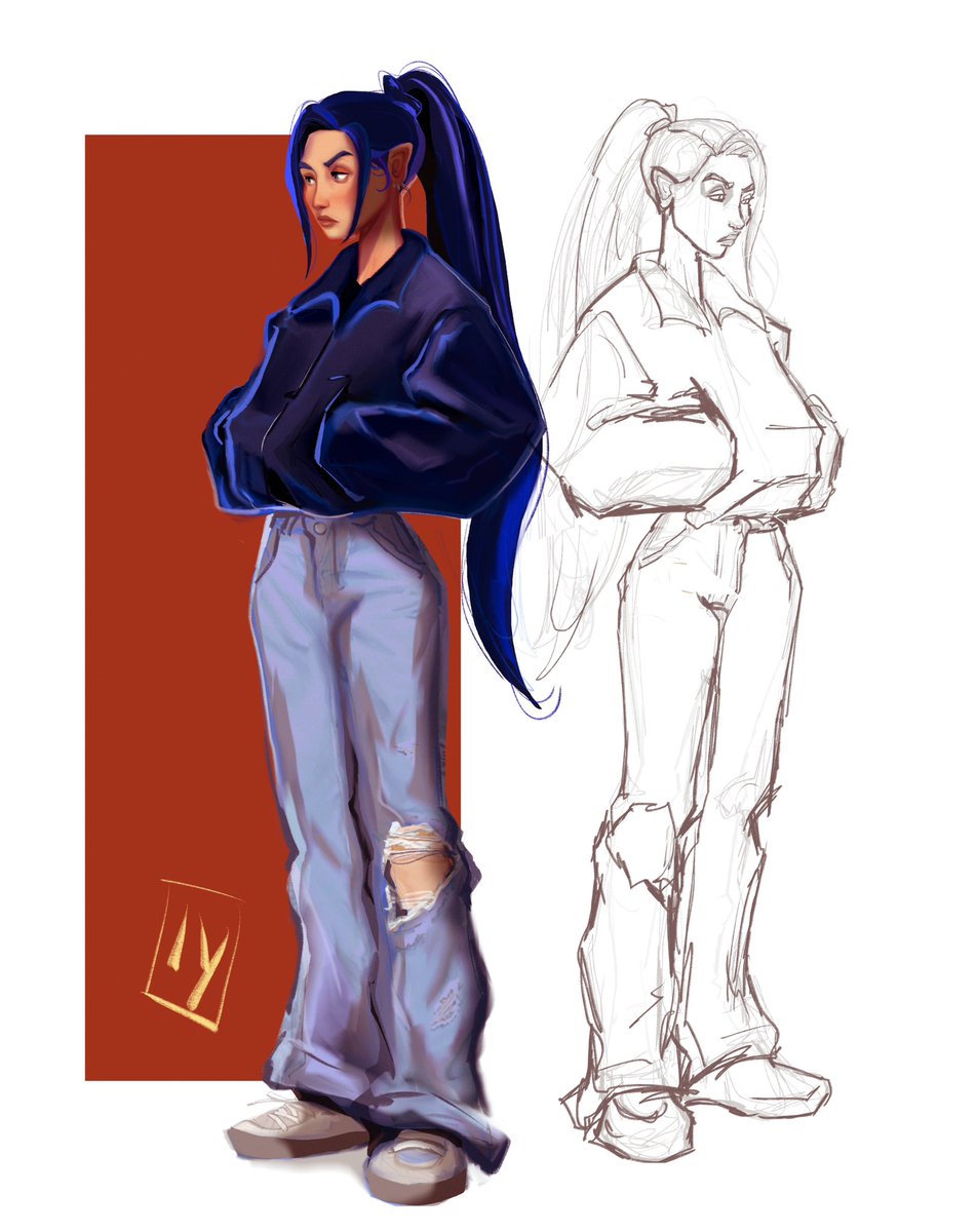 drawingsipek's tweet image. #characterdesign #procreate 👀