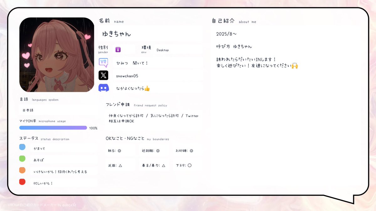 ゆきちゃんだよ tweet media