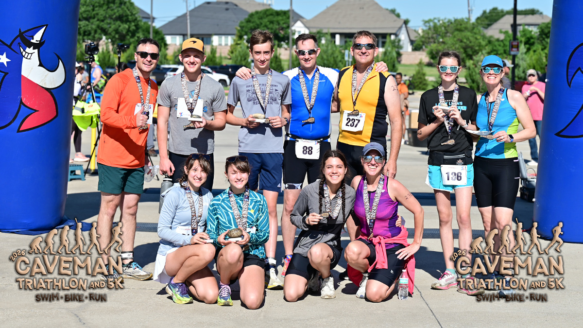 MyFinisherPhoto's tweet photo. Hey all, you caveman triathletes, the 2026 Caveman Triathlon 🎽🏃🚴🏊 &amp; 5k photos are live! Get yours here: https://t.co/RdX1oMUzZG  

#myfinisherphotos #triathlonlife #whyidodar #whyirun #dallasathletesracing #dar_multisport https://t.co/eQIOvPJiPW