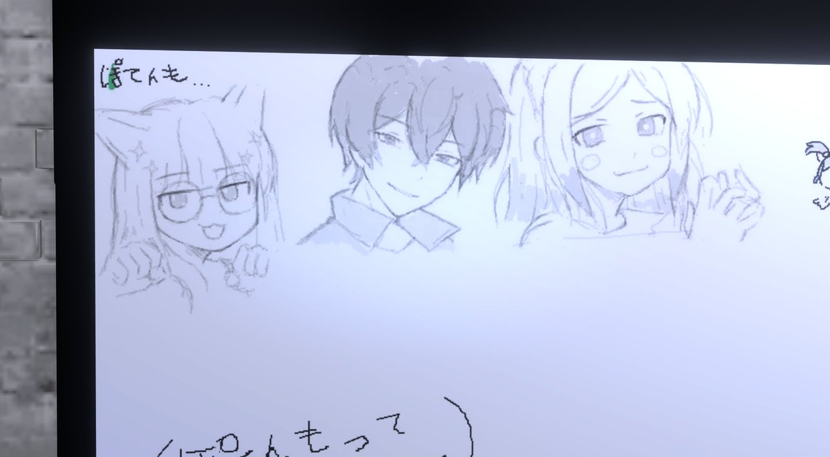 nyn_gogh's tweet photo. ひろりさんに描いてもらいました✨かわいい～！ https://t.co/gfkygGoT7X
