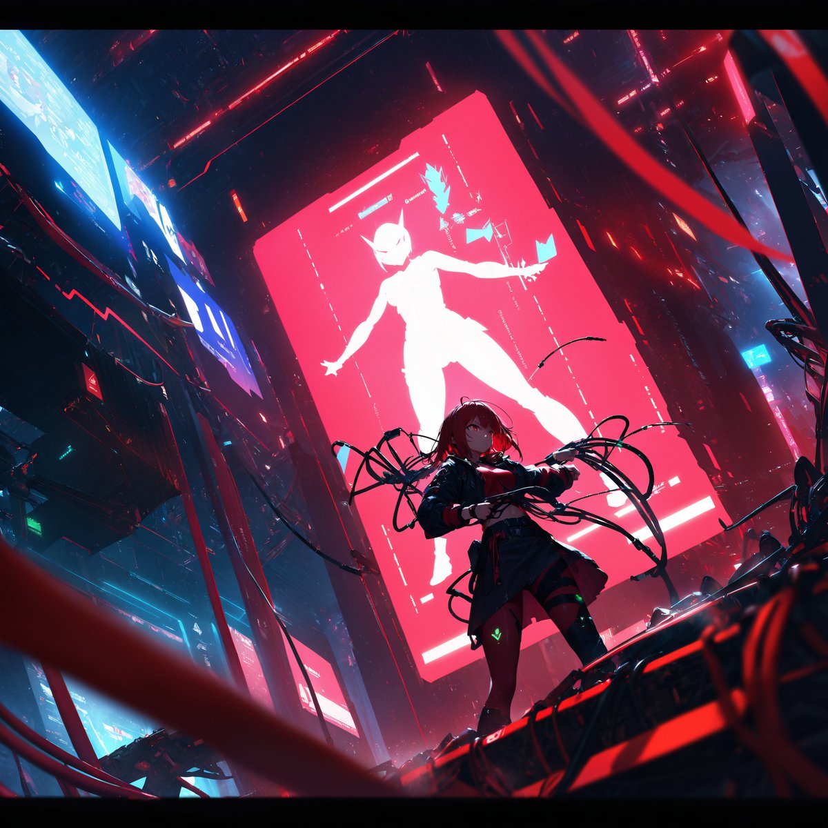 CAUTION.715」 #AIart #AIピクトグラム